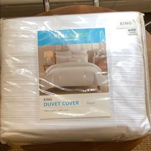 Realsimple King size duvet cover